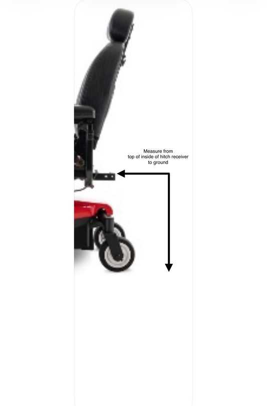 Passenger / Caretaker Platform for Electric Wheelchair Scooter ECV