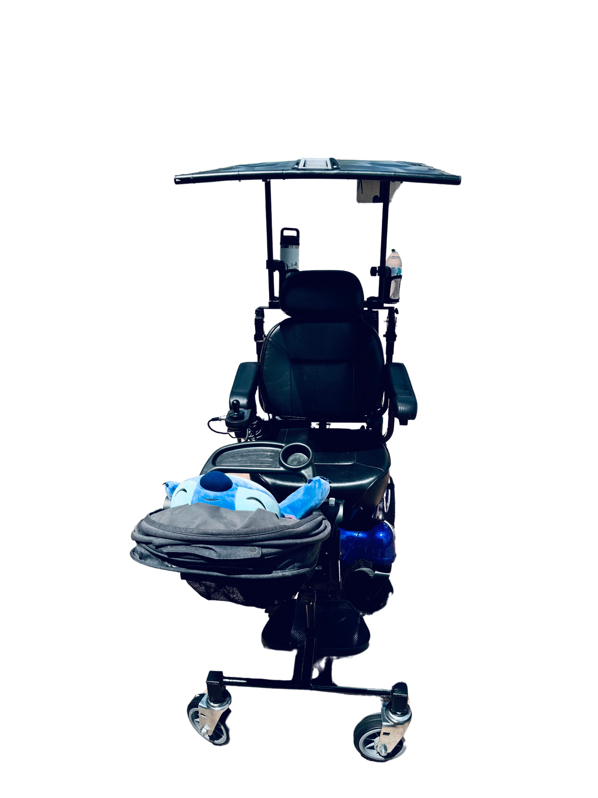 Child Seat Mount for Electric Wheelchair Scooter ECV