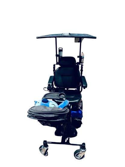 Child Seat Mount for Electric Wheelchair Scooter ECV