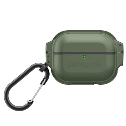 Catalyst Total Protection AirPods Pro 2nd Generation Case - Waterproof, and Shockproof Rugged Full Body Case for AirPods Pro 1 and AirPods Pro 2 - Secure Locking System Case with Carabiner