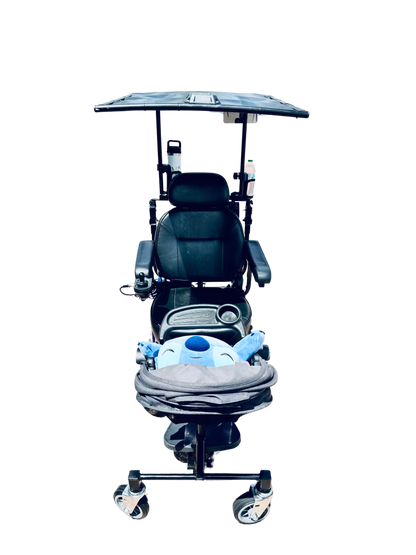 Child Seat Mount for Electric Wheelchair Scooter ECV