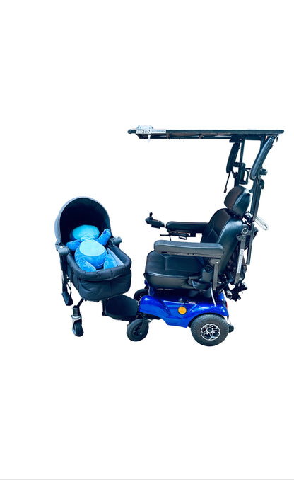 Child Seat Mount for Electric Wheelchair Scooter ECV