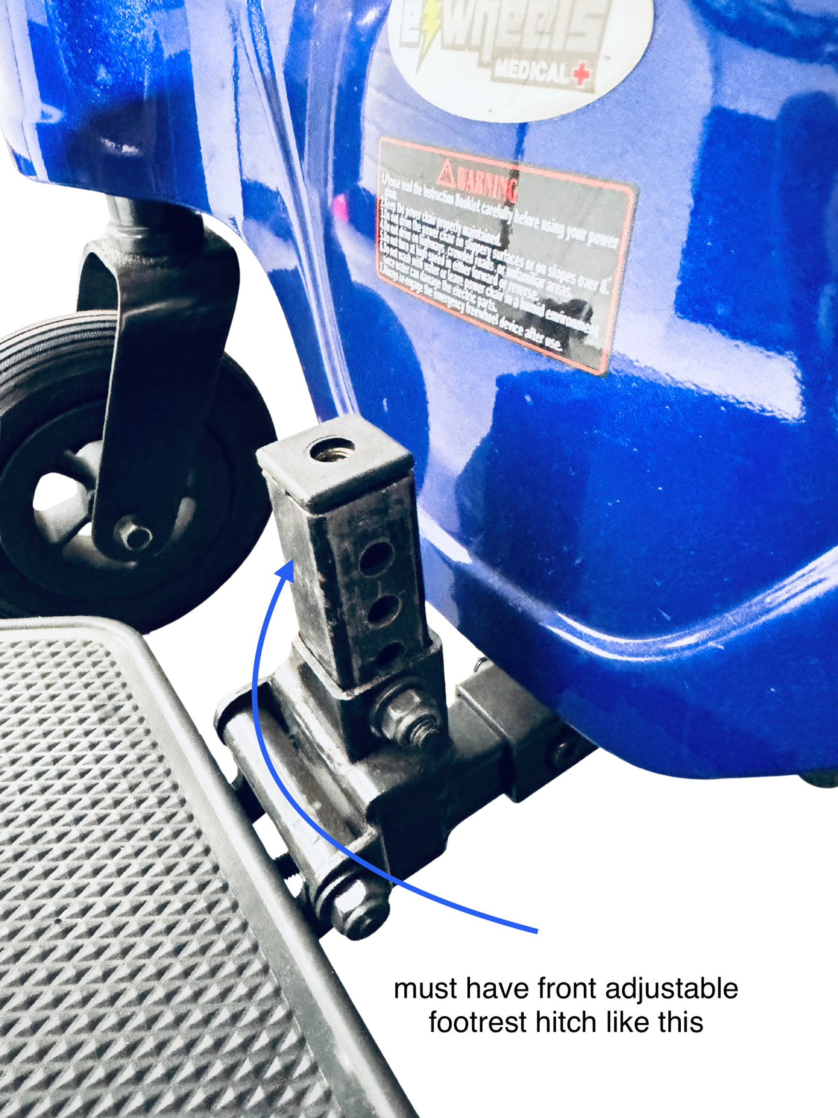 Child Seat Mount for Electric Wheelchair Scooter ECV