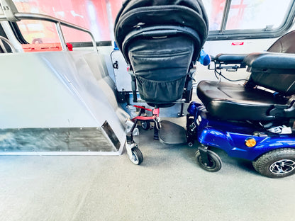 Child Seat Mount for Electric Wheelchair Scooter ECV