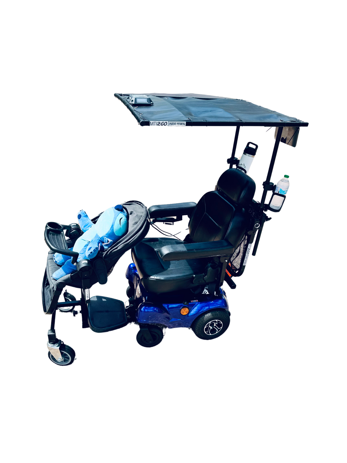 Child Seat Mount for Electric Wheelchair Scooter ECV
