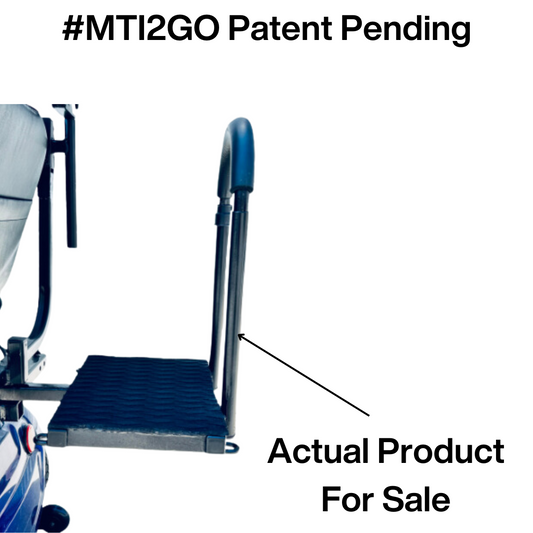 Luggage Carrier for Mobility Scooter / Electric Wheelchair Powerchair