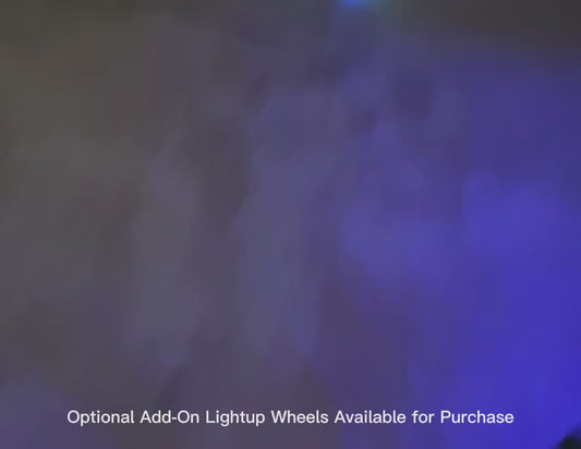 Rear Platform Light Up Wheels (hard) for Electric Wheelchair Scooter ECV
