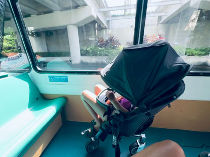 Child Seat Mount for Electric Wheelchair Scooter ECV