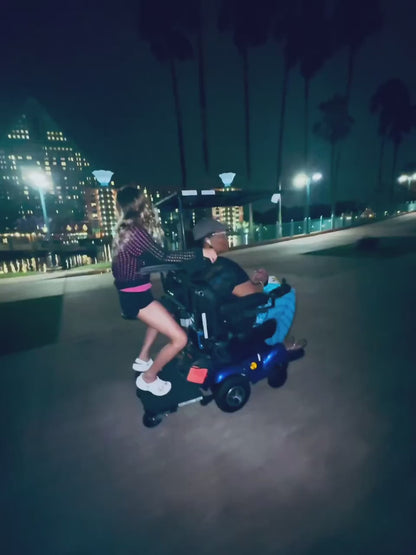 Passenger / Caretaker Platform for Electric Wheelchair Scooter ECV