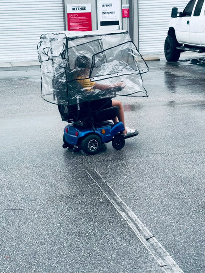Rain Cover for Electric Wheelchair Scooter ECV